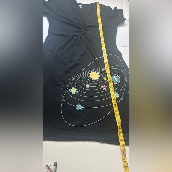 SVAHA Solar System Dress Black Planets SZ 12 - Picture 6 of 6